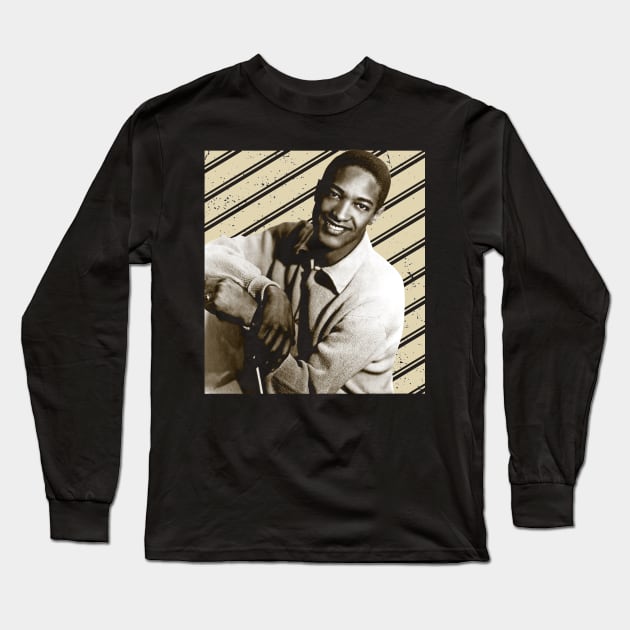 Cinematic R&B Anthem Journeys Iconic Movie Scenes Retro Nostalgia Tee Long Sleeve T-Shirt by Hayes Anita Blanchard